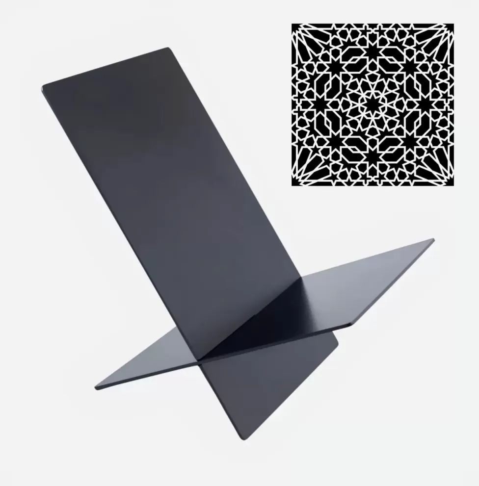 Suport pliabil carte Coran model decagon