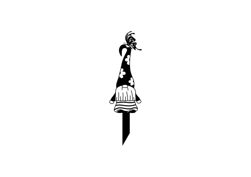 Decoratiune metal pentru gradina pitic_4
