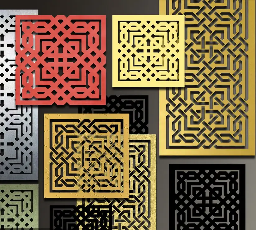 PANOU DECORATIV/SEPARATOR DESIGN ALHAMBRA ARABESQUE