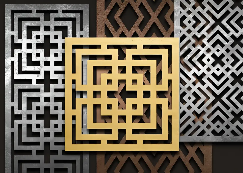 PANOU DECORATIV/SEPARATOR DESIGN GRILAJ