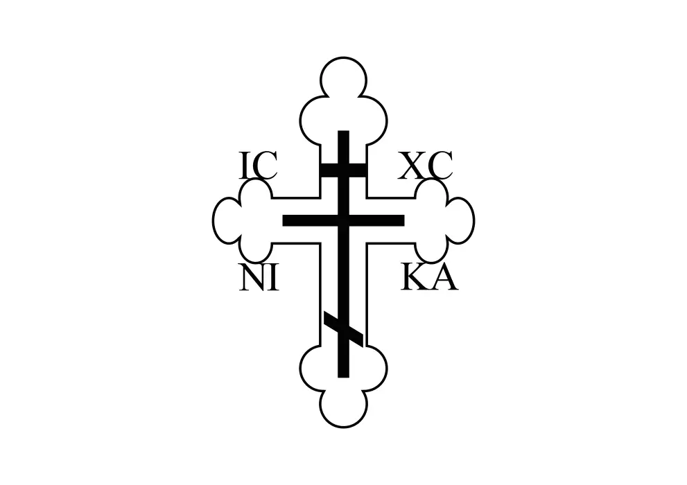Decoratiune perete metal Sfanta Cruce_1