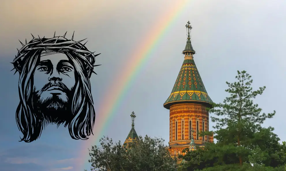 Decoratiune perete metal Domnul Isus din Nazaret