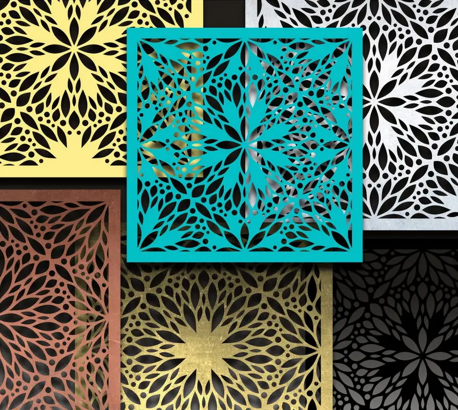 PANOU SEPARATOR/DECORATIV DESIGN FLORAL