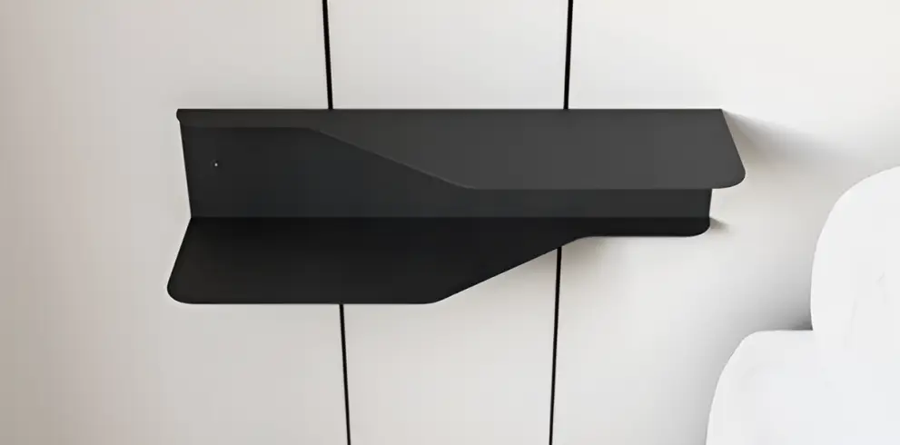 Raft plutitor noptiera modern, stanga - dreapta 45cm