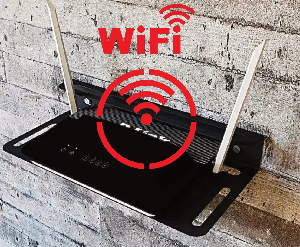 Suport metalic router WiFi 30cm
